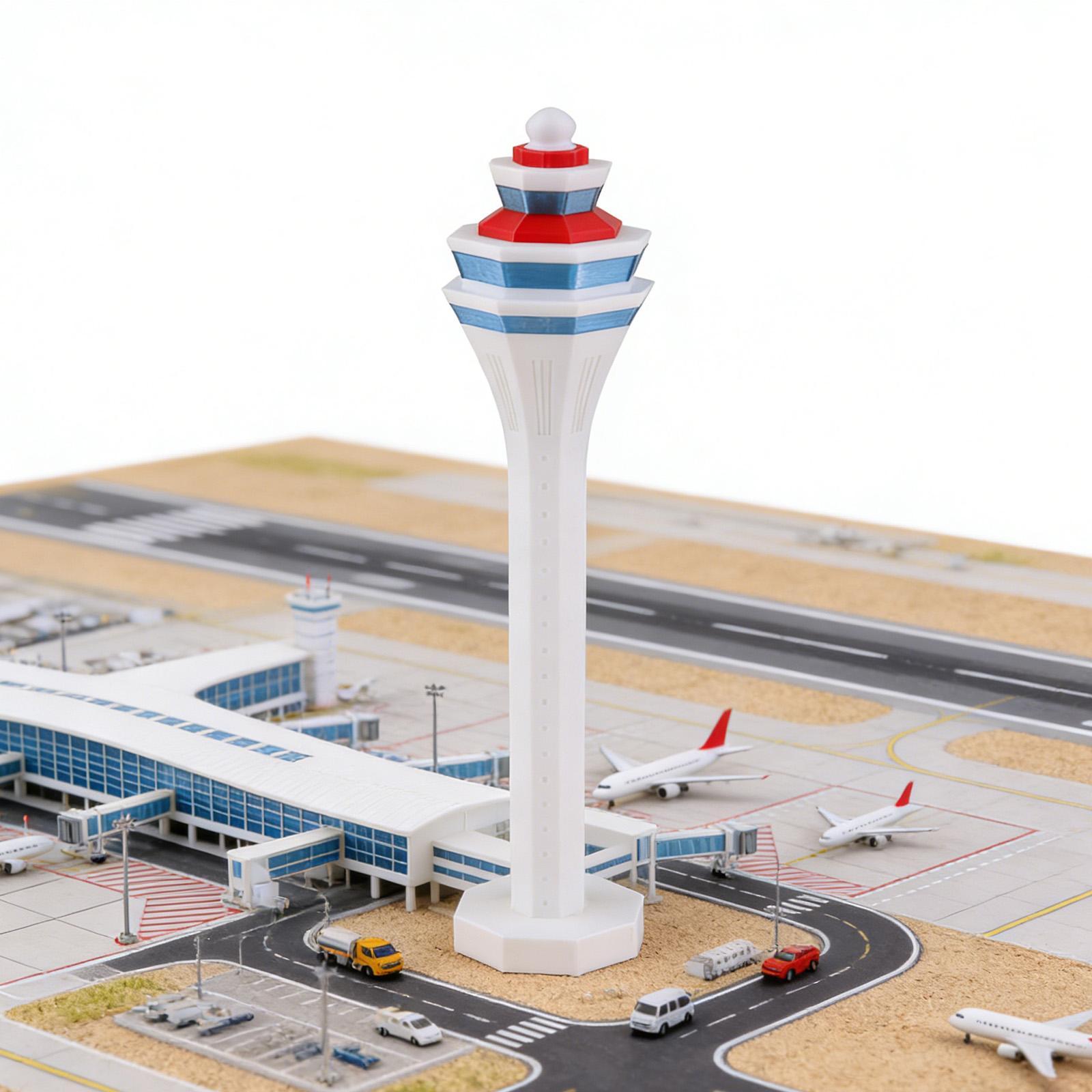 Home Office Simulator - Model Menara Kontrol Bandara 1:400, Model