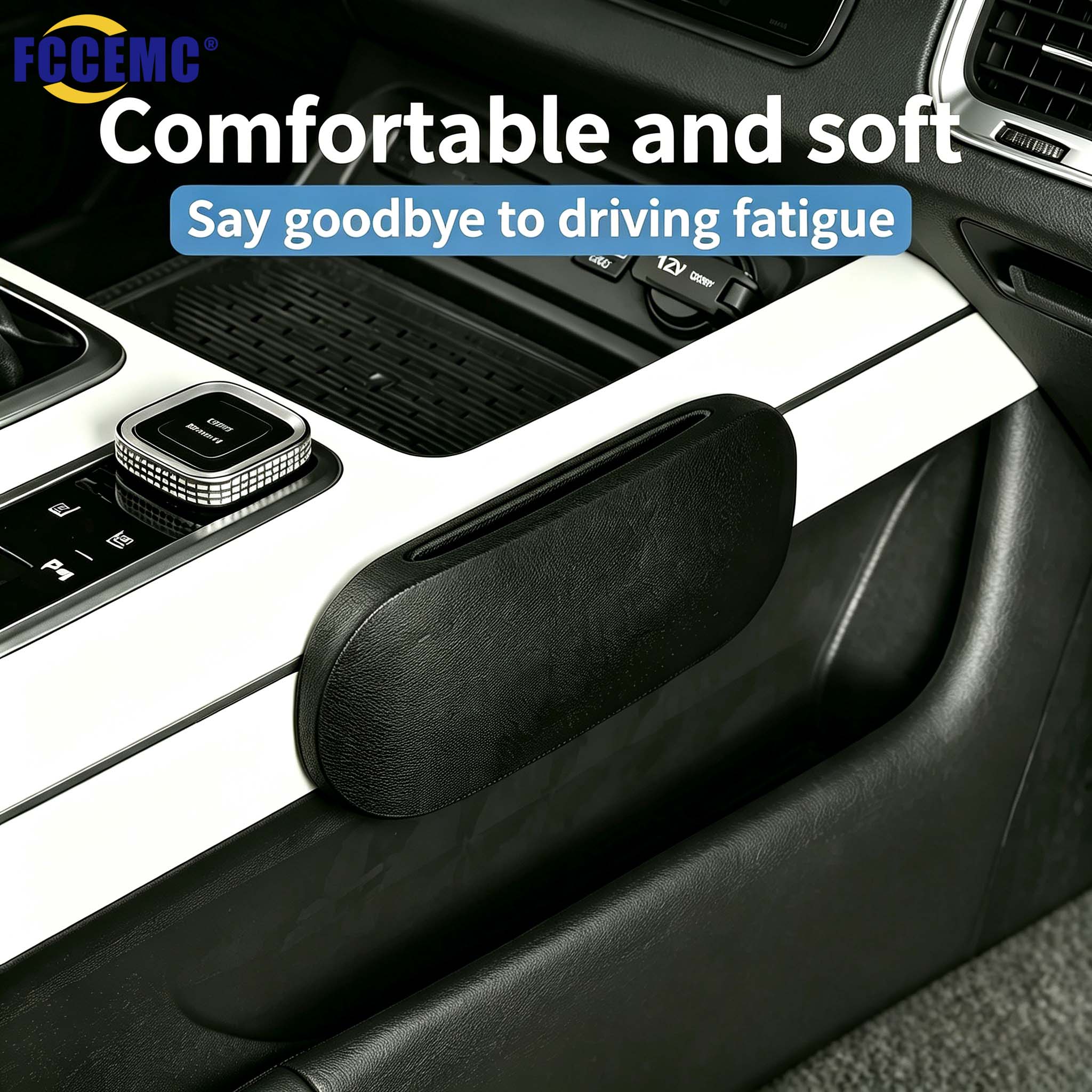Anti Fatigue Mat - Bantalan Lutut Konsol Tengah Mobil Universal