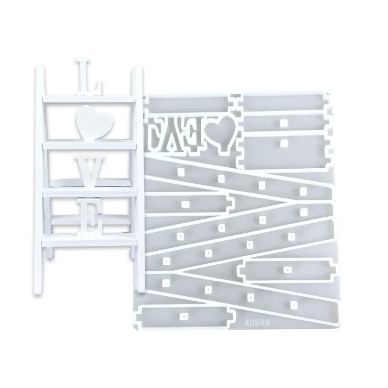 Home Office Architecture - 1set Cetakan Tangga Silikon DIY untuk