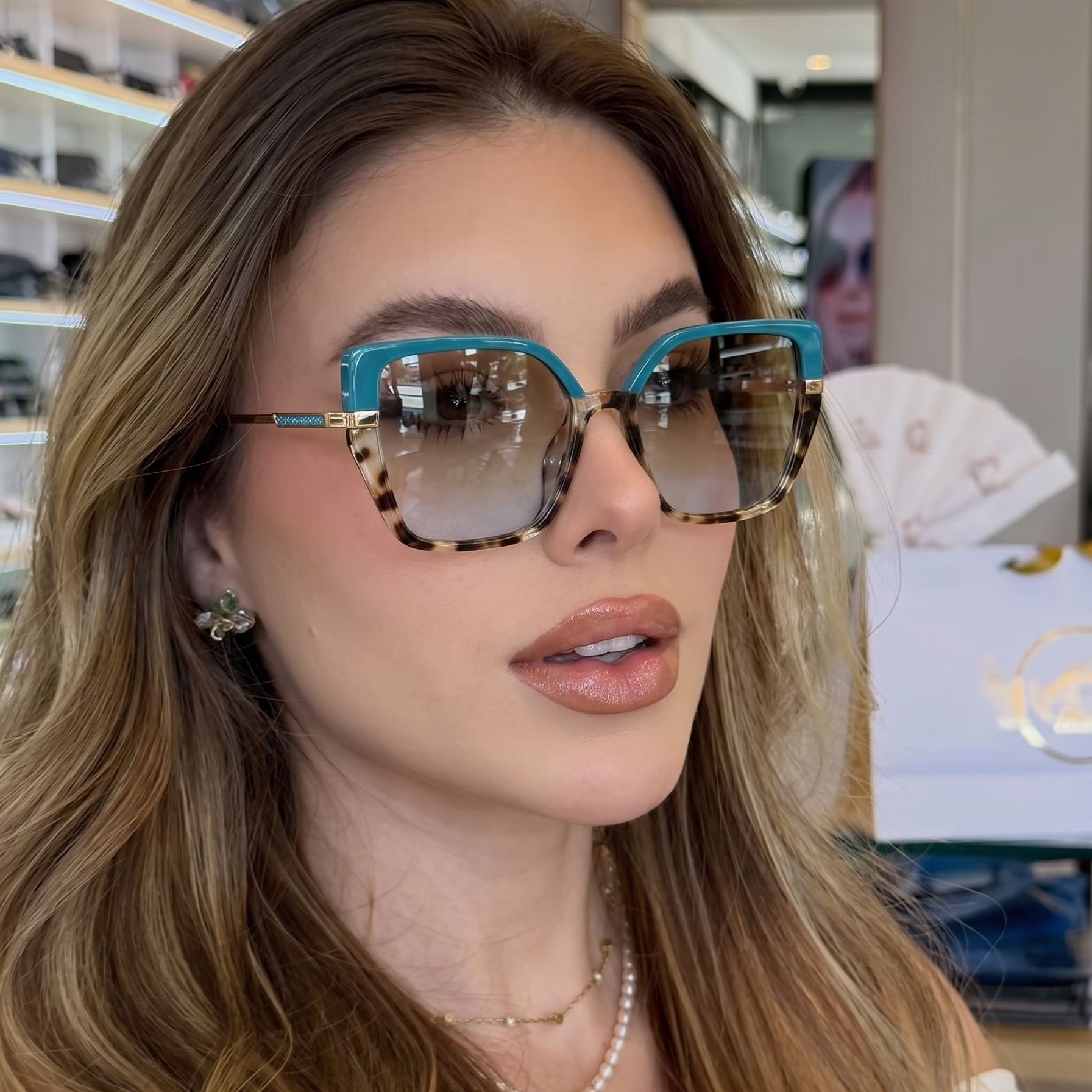 Blue Light Glasses - Kacamata anti-cahaya biru dengan lensa datar