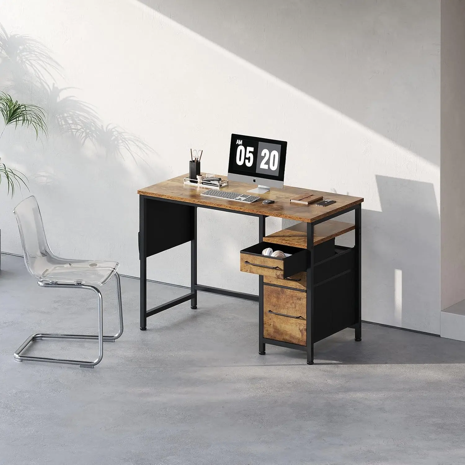 Desk Drawer Small - Meja Kecil dengan Laci, Meja Kantor