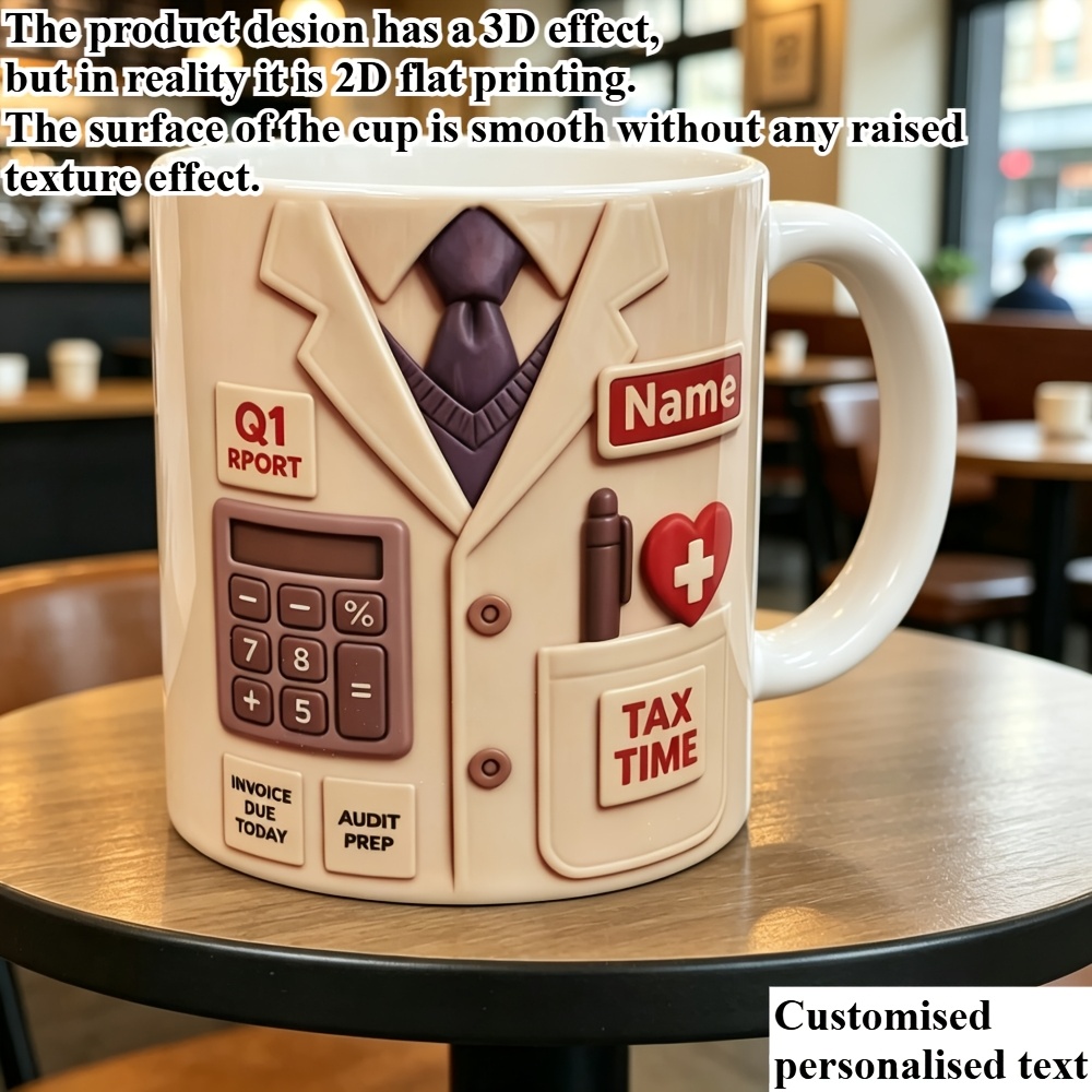 Home Office Tax - Mug Keramik Bertema Akuntan dan Perpajakan
