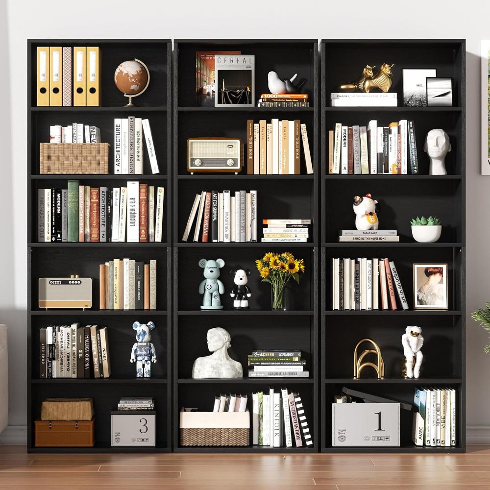 Rak Buku Terbuka 6 Tingkat, Ti - Home Office Living Room ulasan dan harga