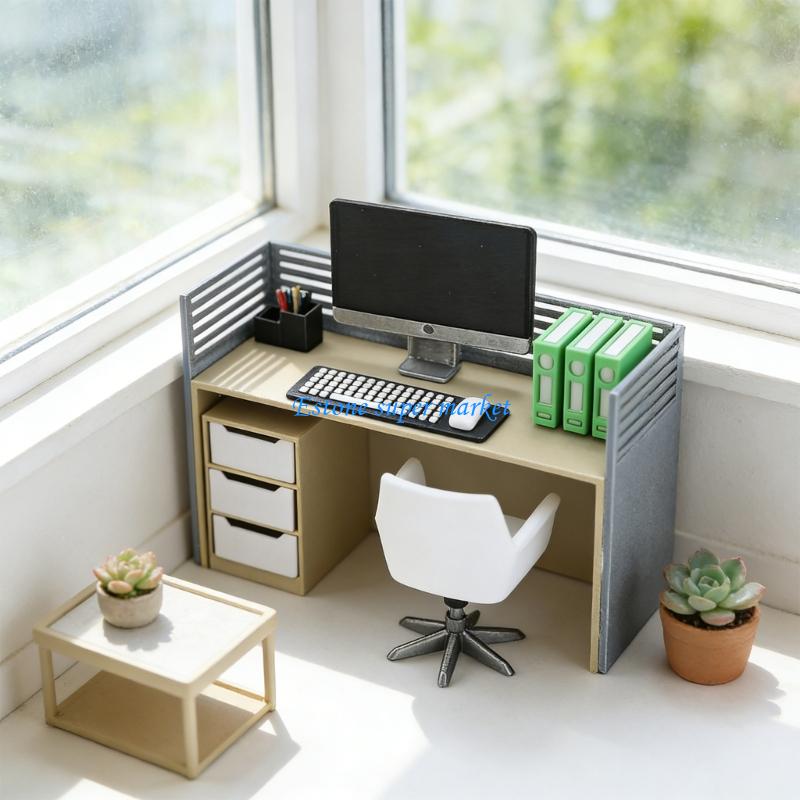 Model Meja Komputer Miniatur 0 - Home Office Architecture ulasan dan harga