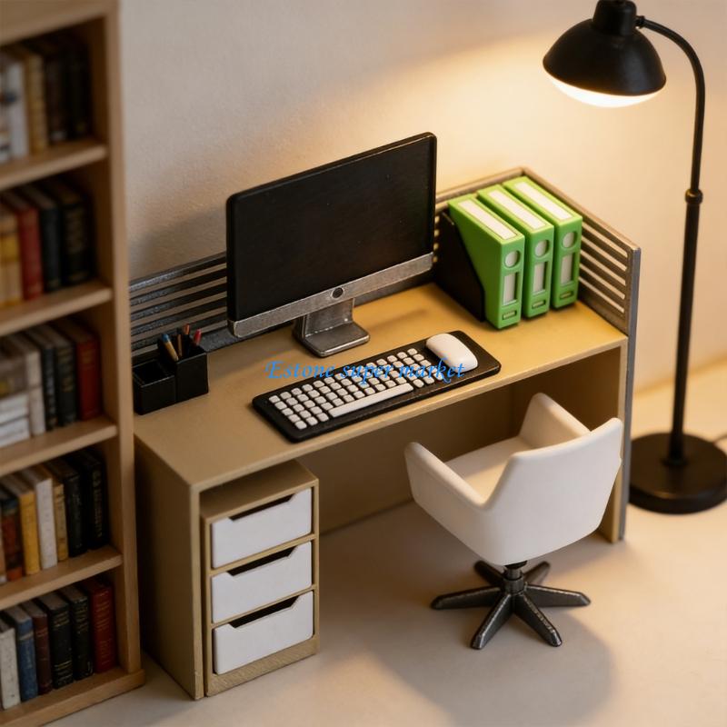 Model Meja Komputer Miniatur 0 - Home Office Architecture ulasan dan harga