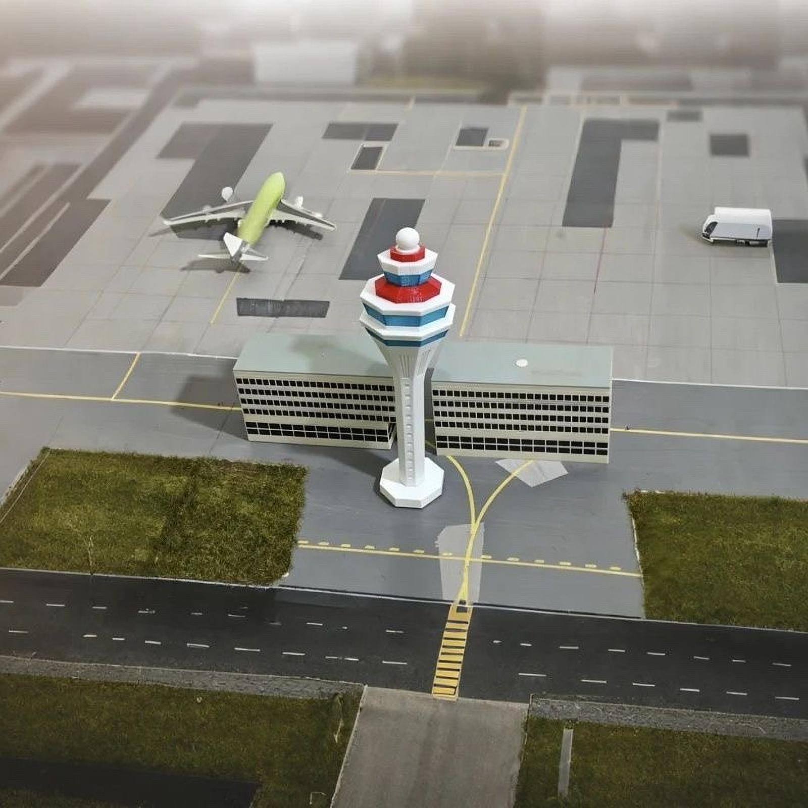 Model Menara Kontrol Bandara 1 - Home Office Simulator ulasan dan harga