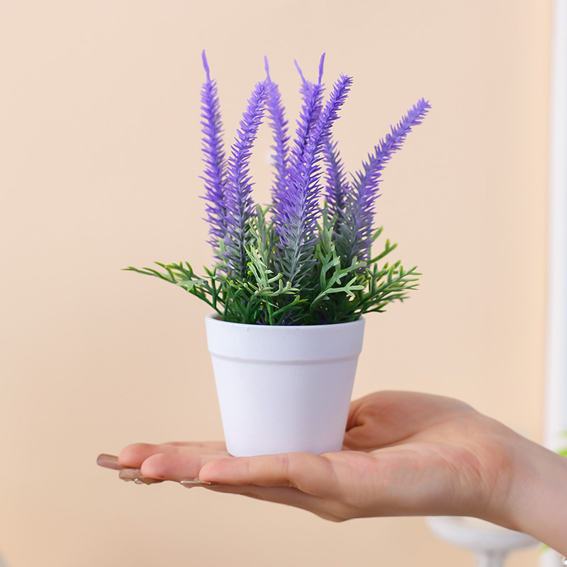 1 buah-17CM simulasi pot laven - Home Office Simulator ulasan dan harga