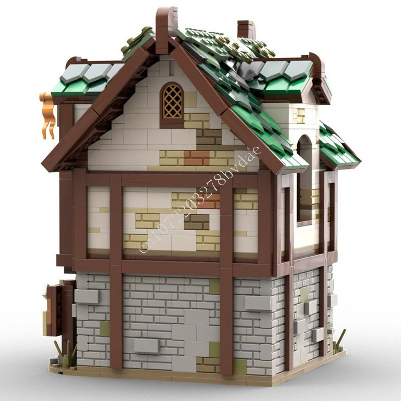 1688 PCS Blok Bangunan Kantor  - Home Office Tax ulasan dan harga