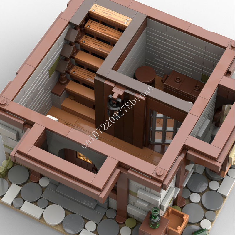 1688 PCS Blok Bangunan Kantor  - Home Office Tax ulasan dan harga