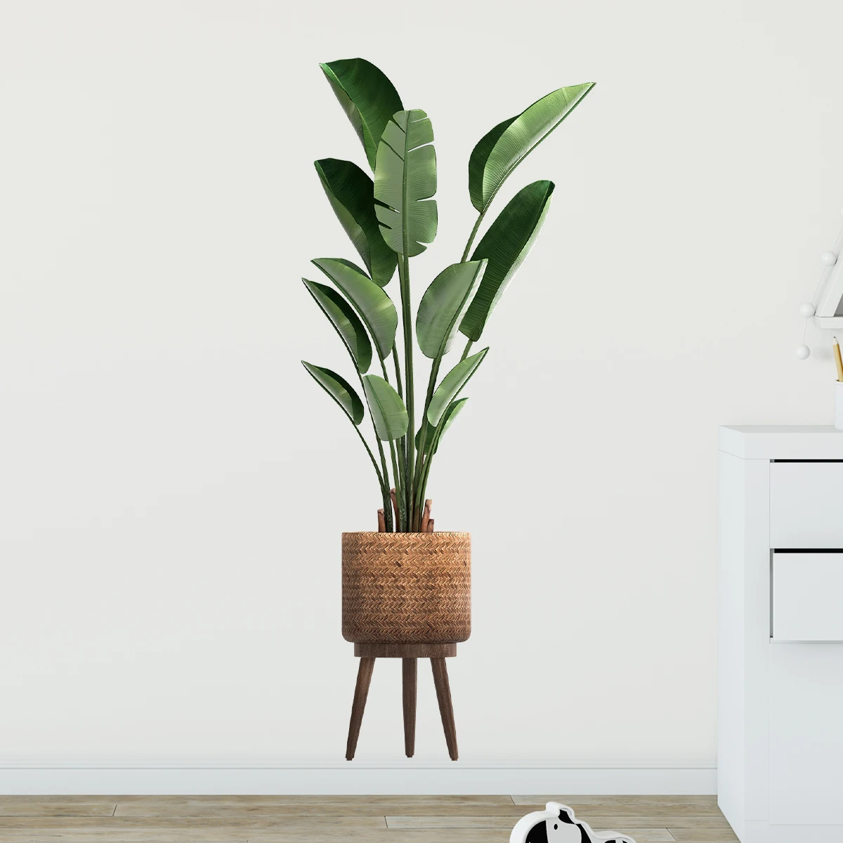 Tanaman hijau hias, stiker din - Home Office Simulator ulasan dan harga