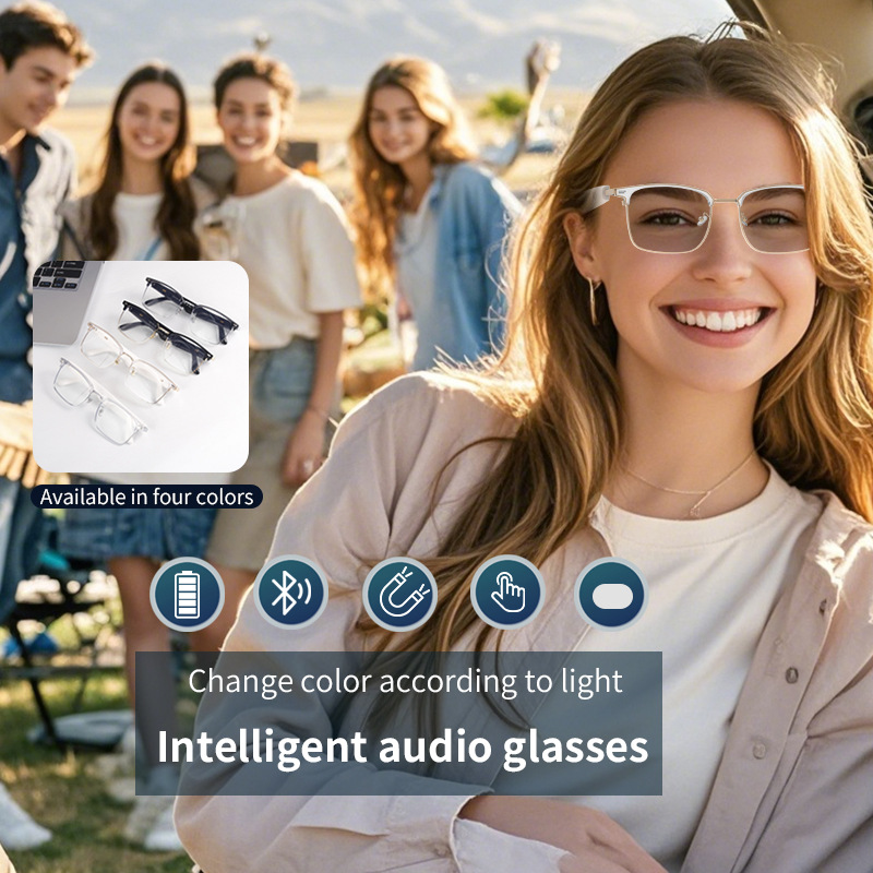 Kacamata audio Bluetooth denga - Blue Light Glasses ulasan dan harga