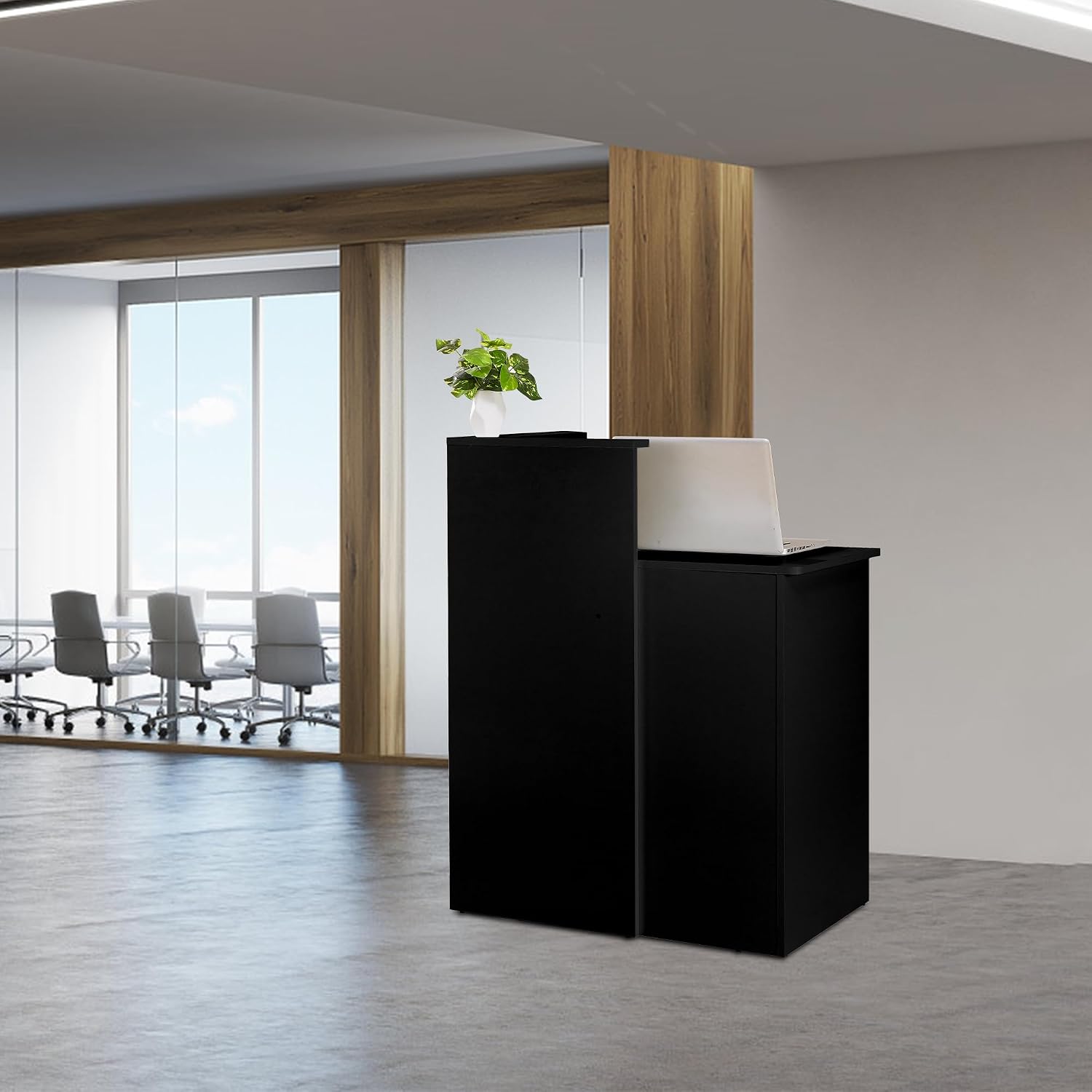 Meja Resepsionis Kecil dengan  - Desk Drawer Small ulasan dan harga