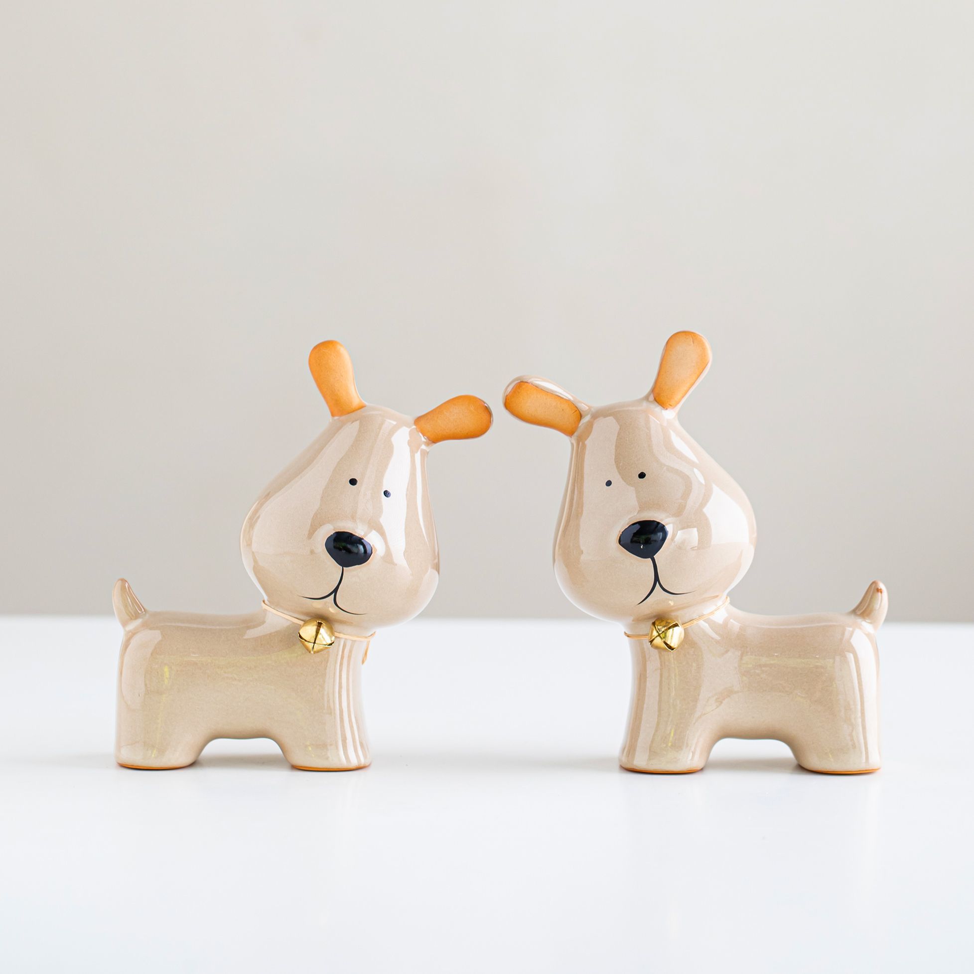 Ornamen Anjing Lonceng Keramik - Home Office Architecture ulasan dan harga