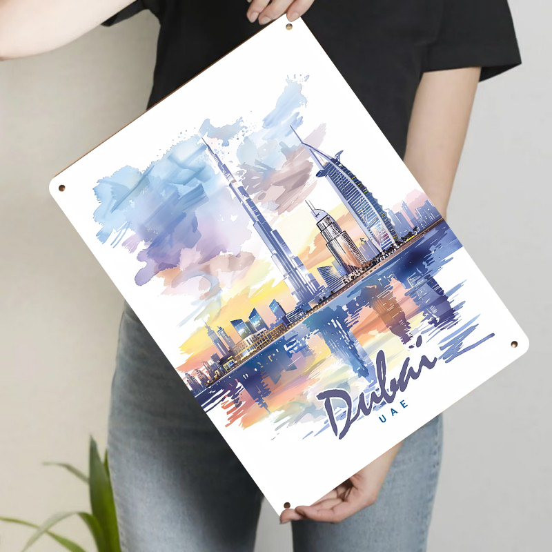 Seni Dinding Logam Cat Air Dub - Home Office Dubai ulasan dan harga