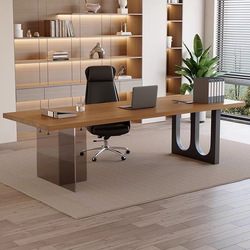 Meja Kantor Kayu Mengambang Ak - Home Office Living Room ulasan dan harga