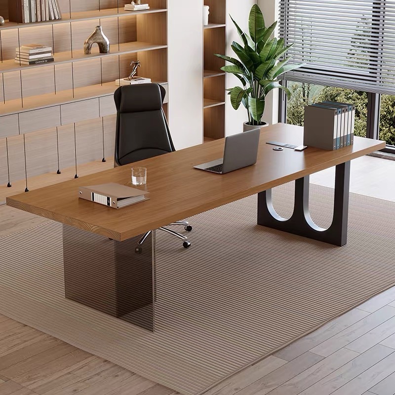 Meja Kantor Kayu Mengambang Ak - Home Office Living Room ulasan dan harga