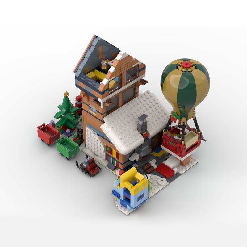 1439 Buah MOC Modular Model Ar - Home Office Architecture ulasan dan harga