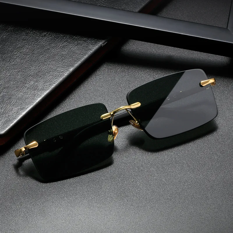 Kacamata Hitam Persegi Panjang - Blue Light Glasses ulasan dan harga