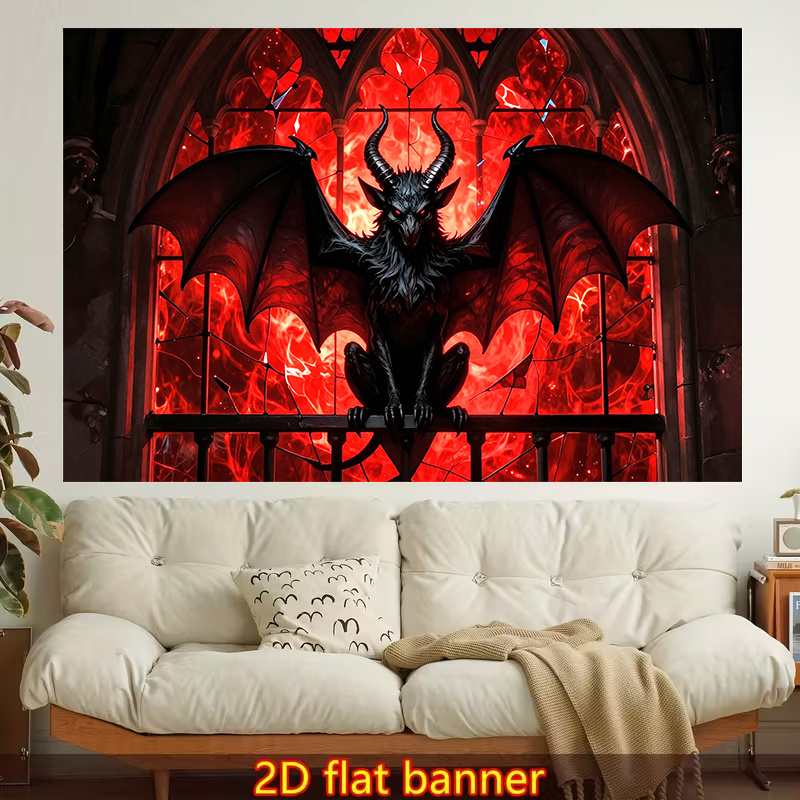 1 buah Tapestry Dinding Cetak  - Home Office Architecture ulasan dan harga