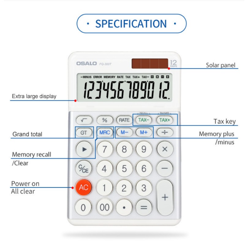 OSALO 300t Kalkulator Desktop  - Home Office Tax ulasan dan harga