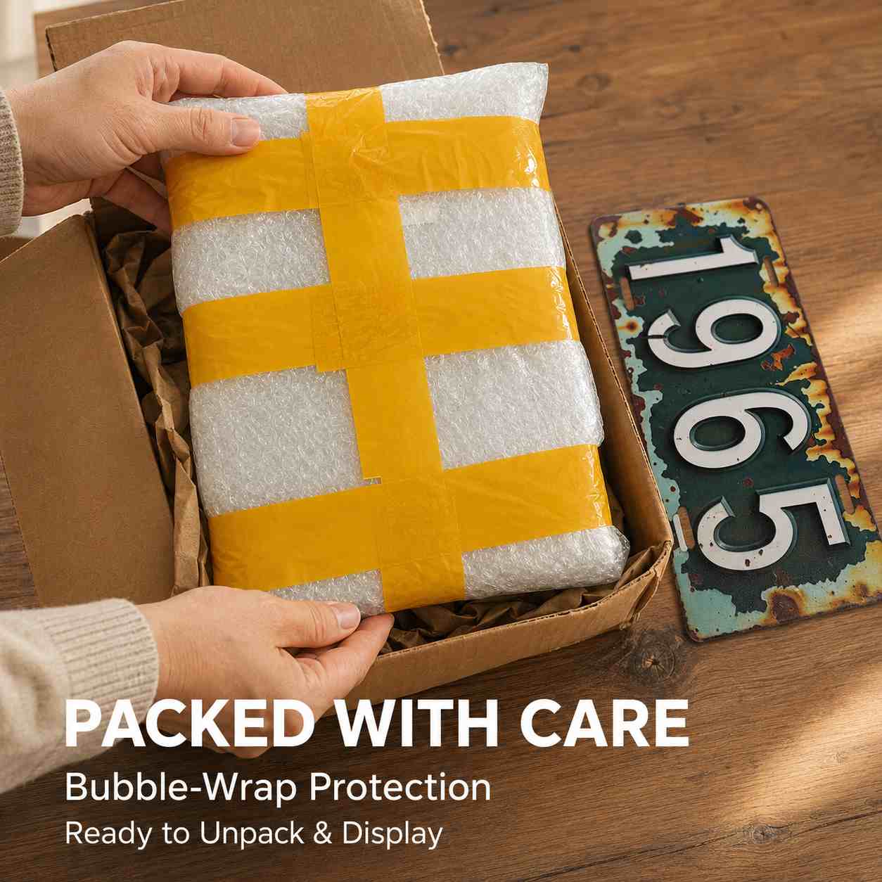 Dubai UEA EST.1971 Papan Nomor - Home Office Dubai ulasan dan harga