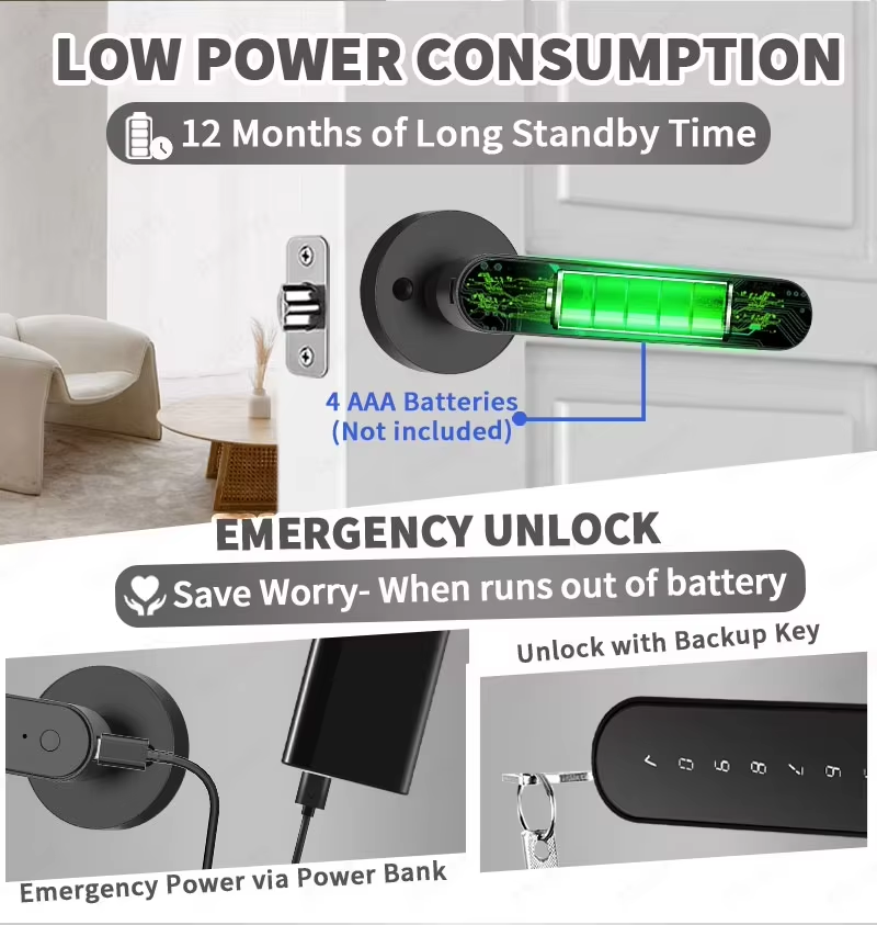 TTLock Smart Digital Door Lock - Home Office Simulator ulasan dan harga