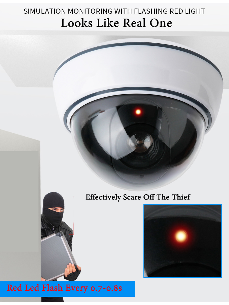 Kamera Kubah Palsu Hitam/Putih - Home Office Simulator ulasan dan harga