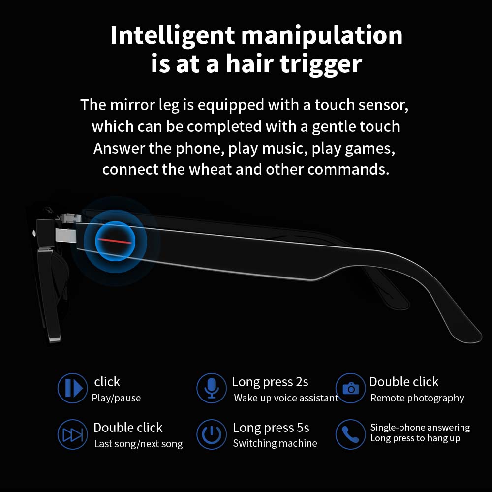 SENBONO E13 Kacamata Pintar: f - Blue Light Glasses ulasan dan harga